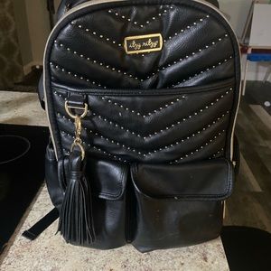 Itzy ritzy diaper bag and changing pad like new